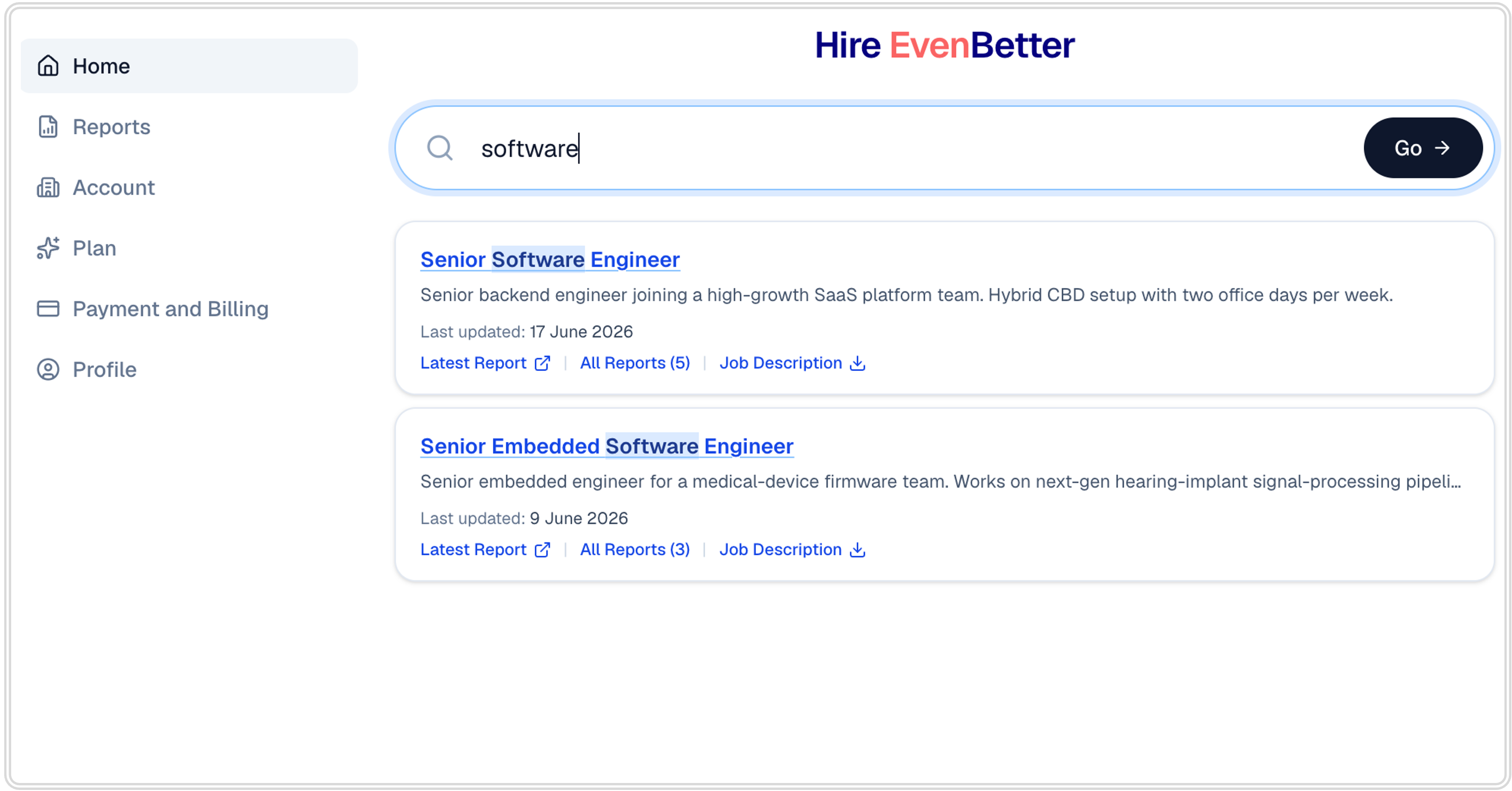 Search step — search saved roles and reuse them across the org
